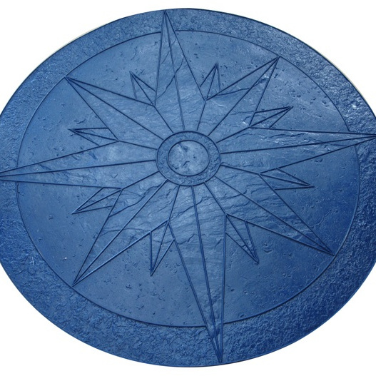Nautical star medallion