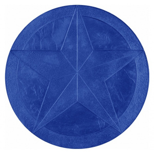 5 points star medallion