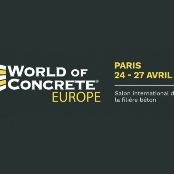  From April 24th to 27th, we will be present at the World of Concrete in Paris.