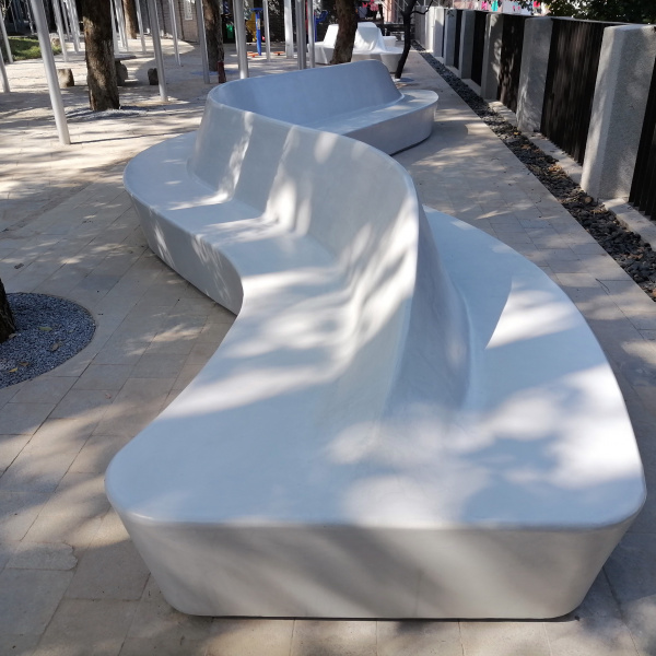 Benches in Microverlay for Tanhualin - Wuhan district