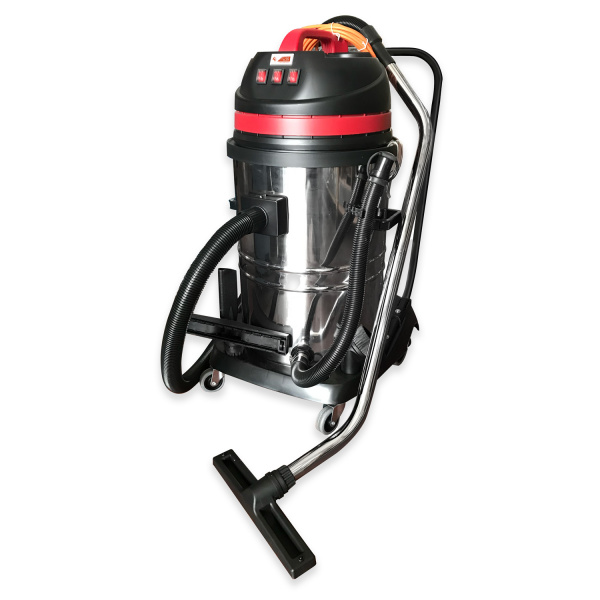 Vacuum cleaner and wet vacuum cleaner 3 motors, 75 l