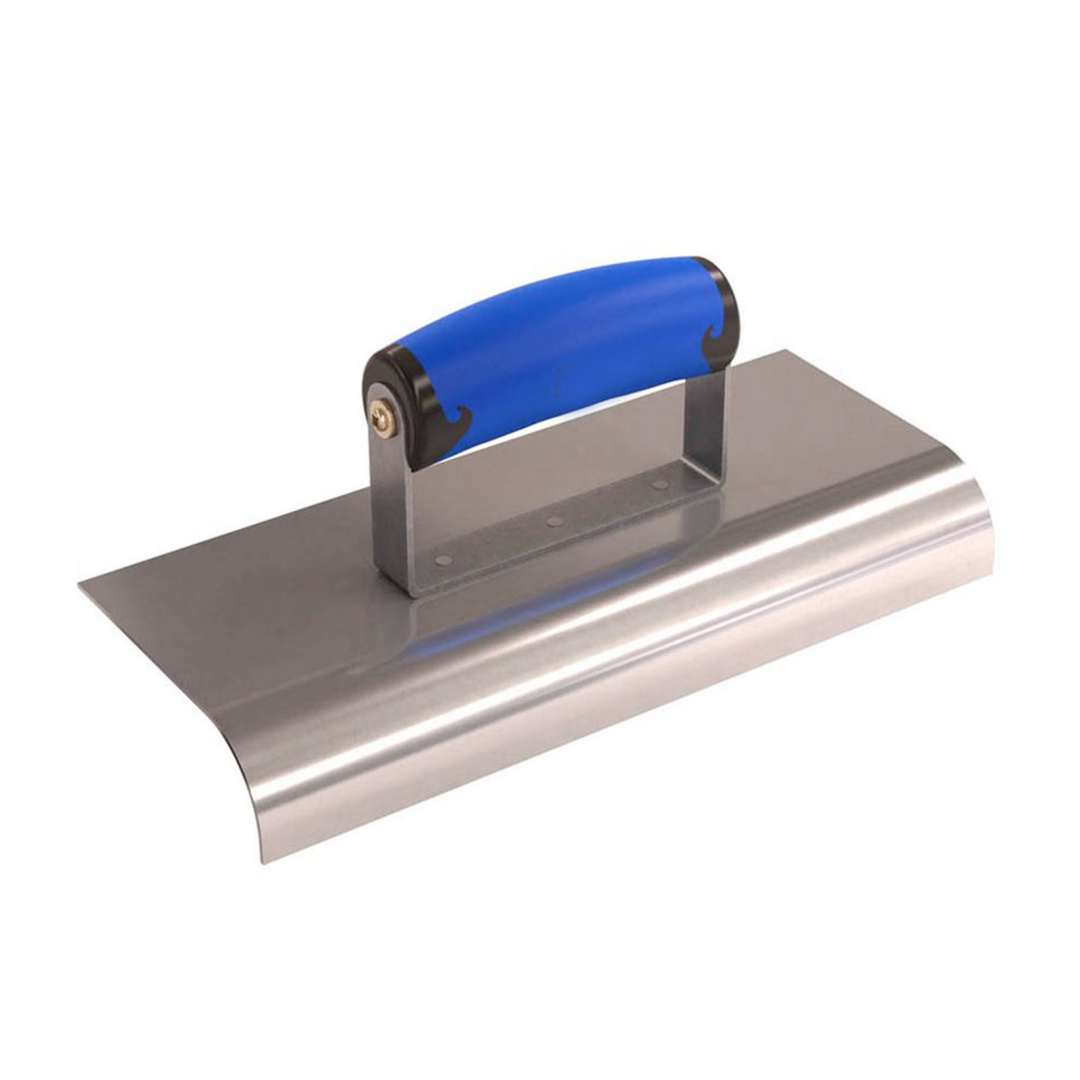 Construction Trowel Tool Fonowx Finishing Trowel 200mm - Stainless Steel Plastering Tool With Comfort Grip Stainless Steel Trowel