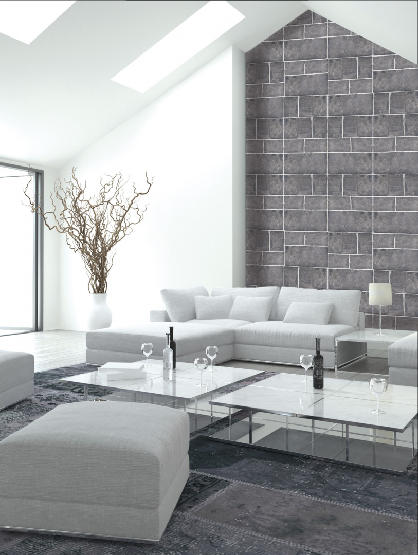 vertical stamped concrete for walls, columns, panels, steps, decorative