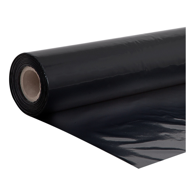 Nylon roll to create vapor barrier for Isoplam concrete floors