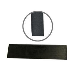 Spare smooth rubber squeegee blade